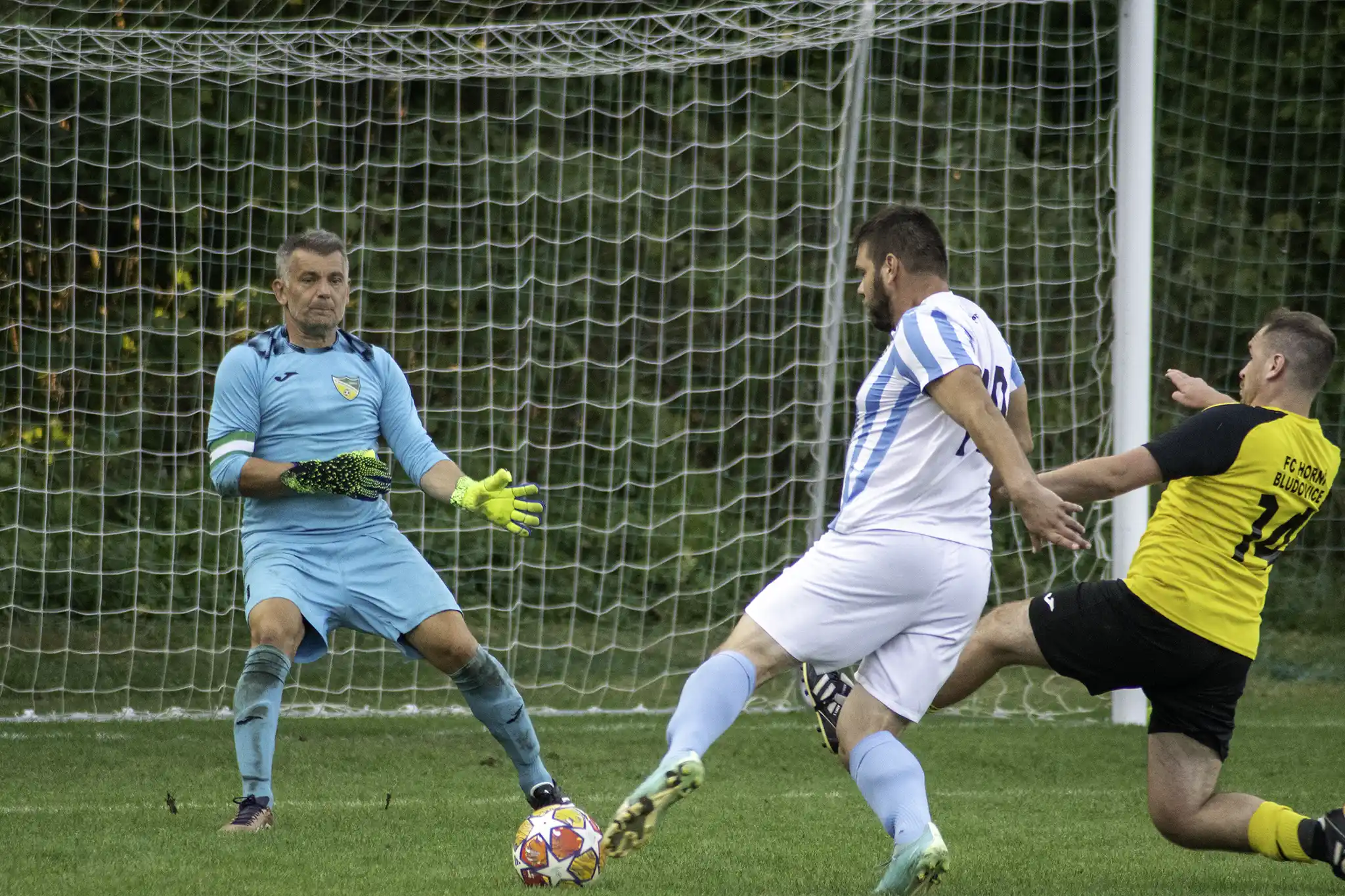 Baník Rychvald v napínavém souboji zdolal Horní Bludovice 4:2